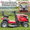 NEU – HECHT Rasentraktor mit Seitenauswurf – Benzin Rasenmäher Traktor mit Einzylinder 4-Takt-OHV Motor – 10,3 kW Motorleistung – Aufsitzrasenmäher für große Rasen Flächen – 98 cm Schnittbreite - Image 7