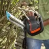 Gardena Elektro-Heckenschere PowerCut 700/65: Heckenschneider mit 700 W Motorleistung, 65 cm Messerlänge, 27 mm Messeröffnung, ergonomischer Griff und Anschlagschutz (9835-20) - Image 5