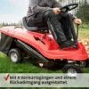 HECHT Rasentraktor 5161 Aufsitzmäher (4,8 kW/ 6,5 PS, E-Start, 61cm Schnittbreite, 150l Fangkorb) - Image 3