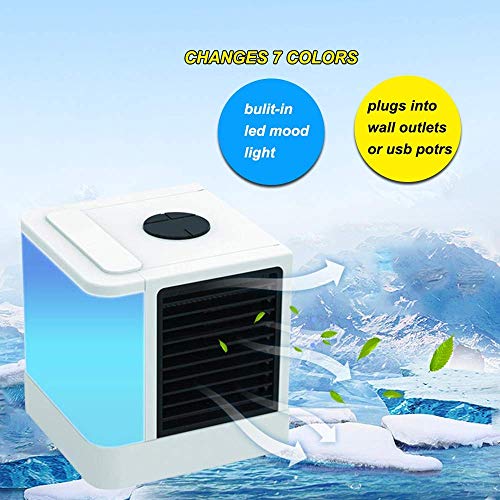 Mini Lüfter Kleine Desktop Klimaanlage Lüfter ...