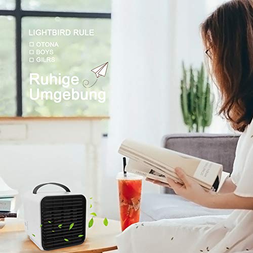 Mobile Klimageräte StillCool Mini Persönliche Klimaanlage Kleine Luftkühler Luf