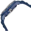 s.Oliver Unisex Kinder Analog Quarz Uhr mit Silikon Armband, Blau-weiß - Image 3