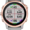 Garmin Fenix 6S Sapphire Roségold mit Silikonarmband grau 010-02159-21 - Image 3