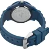 s.Oliver Unisex Kinder Analog Quarz Uhr mit Silikon Armband, Blau-weiß - Image 4