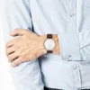s.Oliver Time Herren Analog Quarz Uhr mit Leder Armband SO-3617-LQ - Image 7