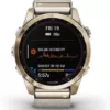 Garmin Fenix 7S Saphir Solar Titan Smartwatch Crème/Crèmegold 010-02539-39 - Image 3
