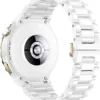 HUAWEI WATCH GT 3 Pro 43mm Smartwatch, Keramikgehäuse, Saphirglas, Tauch Modus,lange Akkulaufzeit, Herzfequenz- und SpO2 Überwachung,Menstruationszyklus Tracker, Deutsche Version, weißes Keramikband - Image 3
