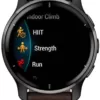 Garmin Unisex-Smartwatch Digital Akku One Size Schwarz 88490002 - Image 6