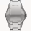 FOSSIL Herrenuhr FB - 01, 42mm Gehäusegröße, Quarzwerk, Edelstahlarmband - Image 3