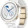 HUAWEI Watch GT 3 Pro 43 mm Smartwatch für Damen, elegant, Keramik, weiß, kontinuierliche Gesundheitsüberwachung, bis zu 7 Tage Akkulaufzeit, kabelloses Laden, 100 + Sportmodi, iOS/Android - Image 3