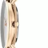 s.Oliver Damen Analog Quarz Uhr mit Leder Armband SO-3742-LQ, grau - Image 4