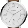 FOSSIL Womens Watch Jacqueline, 36mm case size, Quartz movement, Leather strap - Image 3