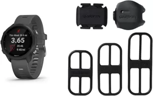 Garmin Forerunner 245 – GPS-Laufuhr mit individuellen Trainingsplänen, speziellen Lauffunktionen und detaillierter Trainingsanalyse. 1,2“ (3 cm) Farbdisplay, Akkulaufzeit bis zu 7 Tage, wasserdicht