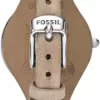 Fossil Damenuhr Georgia, 32 mm Gehäusegröße, Quarzwerk, Lederarmband - Image 4