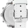 Tommy Hilfiger Multi Zifferblatt Quarz Uhr für Damen mit Weisses Lederarmband - 1782352 - Image 4