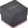 Tommy Hilfiger Multi Zifferblatt Quarz Uhr für Herren mit Schwarzes Edelstahl-Mesh-Gliederarmband - 1791507 - Image 7