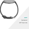 Fitbit Versa Lite Smartwatch, Anthrazit/Silber, Aluminium, Einheitsgröße (S & L Bänder im Lieferumfang enthalten) - Image 4