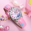 ZZTX FASHION Jungs Mädchen Kinder Analog Quartz Uhr mit Lederriemen Wasserdicht Sport Armbanduhren Cartoon-Uhr, A - Image 4