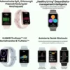 HUAWEI WATCH FIT 2 SmartWATCH, 1,74''HUAWEI FullView-Display,Bluetooth-Anrufe, Gesundheitsmanagement,Lange Akkulaufzeit,Animierte Quick-Workouts, SpO2-Erfassung,Deutsche Version,Black - Image 6