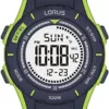 Lorus Kids Jungen-Uhr Chronograph Edelstahl und Kunststoff mit Silikonband R2365MX9 - Image 3