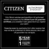 CITIZEN Eco-Drive Saphire Herren Armbanduhr BM7108-81L - Image 9