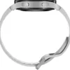 Samsung Galaxy Watch4 BT, Runde Bluetooth Smartwatch, Wear OS, dreh-Bare Lünette, Fit-nessuhr, Fitness-Tracker, 44 mm, Silver [EU Version] - Image 6