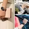 Samsung Galaxy Watch, Runde Bluetooth Smartwatch Für Android, drehbare Lünette, Fitness-tracker, 46mm, ausdauernder Akku, inklusive 2x araree Schutzfolie, Silber (Deutche Version) - Image 9