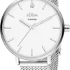 s.Oliver Damen Analog Quarz Uhr mit Edelstahl Armband SO-3958-MQ - Image 5