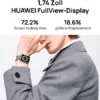 HUAWEI WATCH FIT 2 SmartWATCH, 1,74''HUAWEI FullView-Display,Bluetooth-Anrufe, Gesundheitsmanagement,Lange Akkulaufzeit,Animierte Quick-Workouts, SpO2-Erfassung,Deutsche Version,Black - Image 4