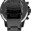 LOUIS XVI Herren-Armbanduhr Palais Royale Stahlband Schwarz Karbon echte Diamanten Römische Zahlen Chronograph Analog Quarz Edelstahl 1020 - Image 7