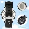 Juboos Neue 7-Farbige Kinderuhren, Kinderuhr Jungen Mädchen Analog Quartz Uhr mit Armbanduhr Kautschuk Wasserdicht Outdoor Sports Uhren - Image 4