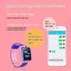PTHTECHUS Kinder Smartwatch Telefon - Wasserdichtes Touchscreen Kinder Smartwatch, Anruf Voice Chat SOS Digitalkamera Wecker, Geschenk für Kinder Junge Mädchen Student (S12PINK) - Image 4