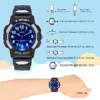 Juboos Neue 7-Farbige Kinderuhren, Kinderuhr Jungen Mädchen Analog Quartz Uhr mit Armbanduhr Kautschuk Wasserdicht Outdoor Sports Uhren - Image 5