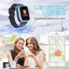 Birgus 4G Smartwatch für Kinder,GPS Smartwatch mit Wasserdichter Echtzeit Position Videoanrufnachricht Schrittzähler SOS Anti-Lost für die frühkindliche Bildung für Jungen und Mädchen,Blau - Image 7