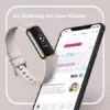 Fitbit Luxe Health & Fitness Tracker with 6-Month Fitbit Premium Membership Included, Stress Management Tools and up to 5 Days Battery, Black - Image 6