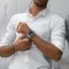 Diella Automatik Uhren für Herren, Black Jade Luxus Männer Armbanduhren, Selbstaufzug Mechanische Stahlband und Gold Edelstahl Leuchtend Herrenuhr mit Datum, Sternenhimmel Globus(Model:6058G) - Image 7