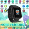 Retysaz Smartwatch Kinder, Spiele, Telefon für Mädchen und Jungen (Schwarz) - Image 5