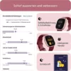 Fitbit Versa 4 by Google – Smartwatch Damen / Herren – Fitness-Tracker mit integriertem GPS und Telefonfunktion, 6 Tage Akkulaufzeit, 40+ Trainingsmodi – Fitnessuhr kompatibel mit Android / iOS - Image 4