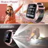 Igreeman Smartwatch für Kinder, Uhr Telefon für Mädchen Jungen Touchscreen mit Musik Player, Spiel, Kamera, Taschenlampen, Wecker, Smart Watch Telefonieren Geschenk (Rosa) - Image 4