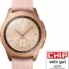 Samsung Galaxy Watch, Runde Bluetooth Smartwatch Für Android, drehbare Lünette, Fitness-tracker, 42mm, ausdauernder Akku, LTE, Silber (Deutche Version) - Image 3