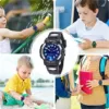 Juboos Neue 7-Farbige Kinderuhren, Kinderuhr Jungen Mädchen Analog Quartz Uhr mit Armbanduhr Kautschuk Wasserdicht Outdoor Sports Uhren - Image 7
