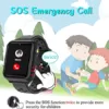 Retysaz Smartwatch Kinder, Spiele, Telefon für Mädchen und Jungen (Schwarz) - Image 4