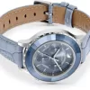 Swarovski Octea Lux Chrono Uhr, Lederarmband, Grün, Roségold-Legierungsschicht PVD-Finish - Image 4
