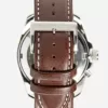 Seiko Herren-Uhr Kinetik Edelstahl mit Lederband SKA791P1 - Image 5