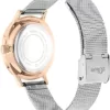 s.Oliver Time Damen Analog Quarz Uhr mit PU Armband SO-3586-LQ… (Bicolor) - Image 3