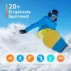 Popglory Smartwatch für Damen Herren, 1.85 Zoll Touch-Farbdisplay mit Bluetooth Anrufe,Fitnessuhr mit SpO2 Blutdruckmessung Herzfrequenz Schrittzähler Schlafmonitor kompatibel mit iOS&Android - Image 8