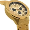 LOUIS XVI Le Monarque Frosted Herrenuhr Chronograph 42 mm Schweizer Quarzwerk Edelstahl Armband Gold Zifferblatt Gold Fumé 1213 - Image 5